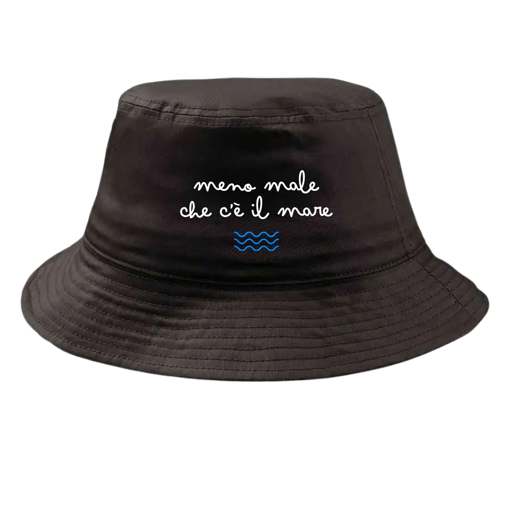 Bucket in cotone - Meno male che c'è il mare