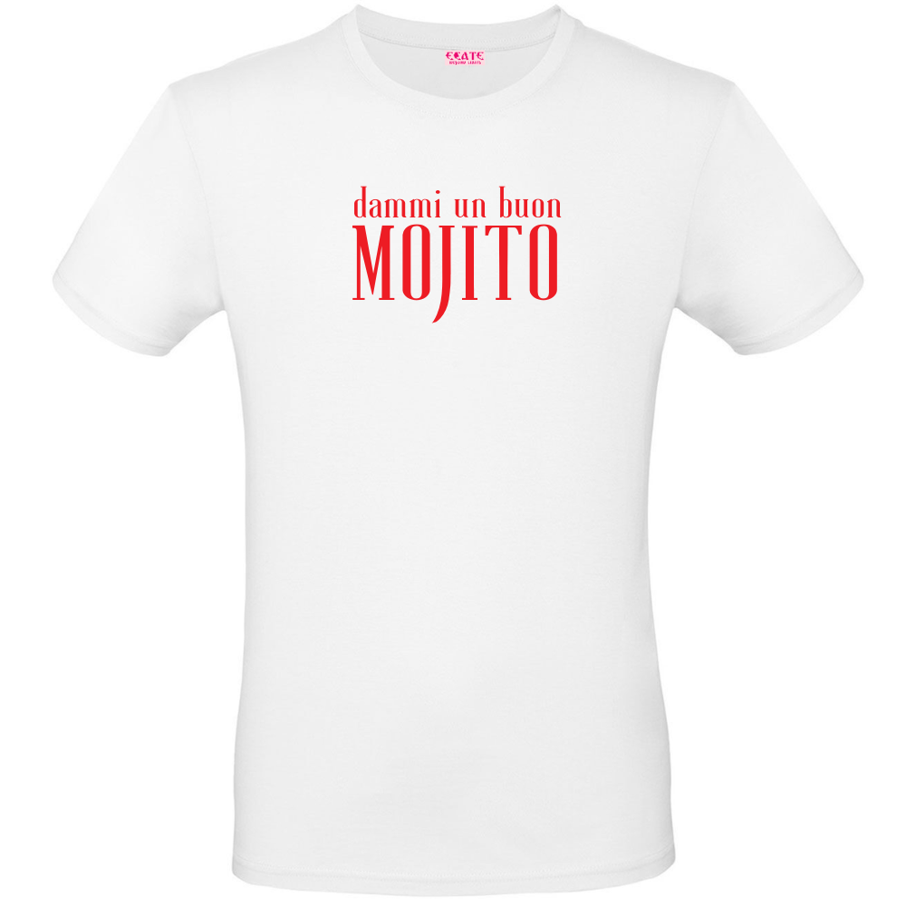 T-Shirt - Ciccio Font - Dammi un buon MOJITO