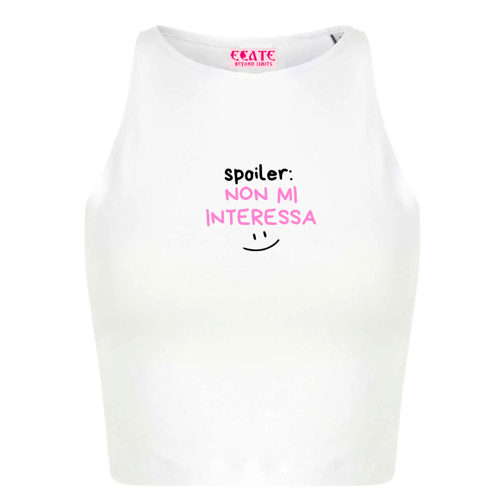T-Shirt/Canotta - Al posto del <3 - SPOILER: Non mi interessa