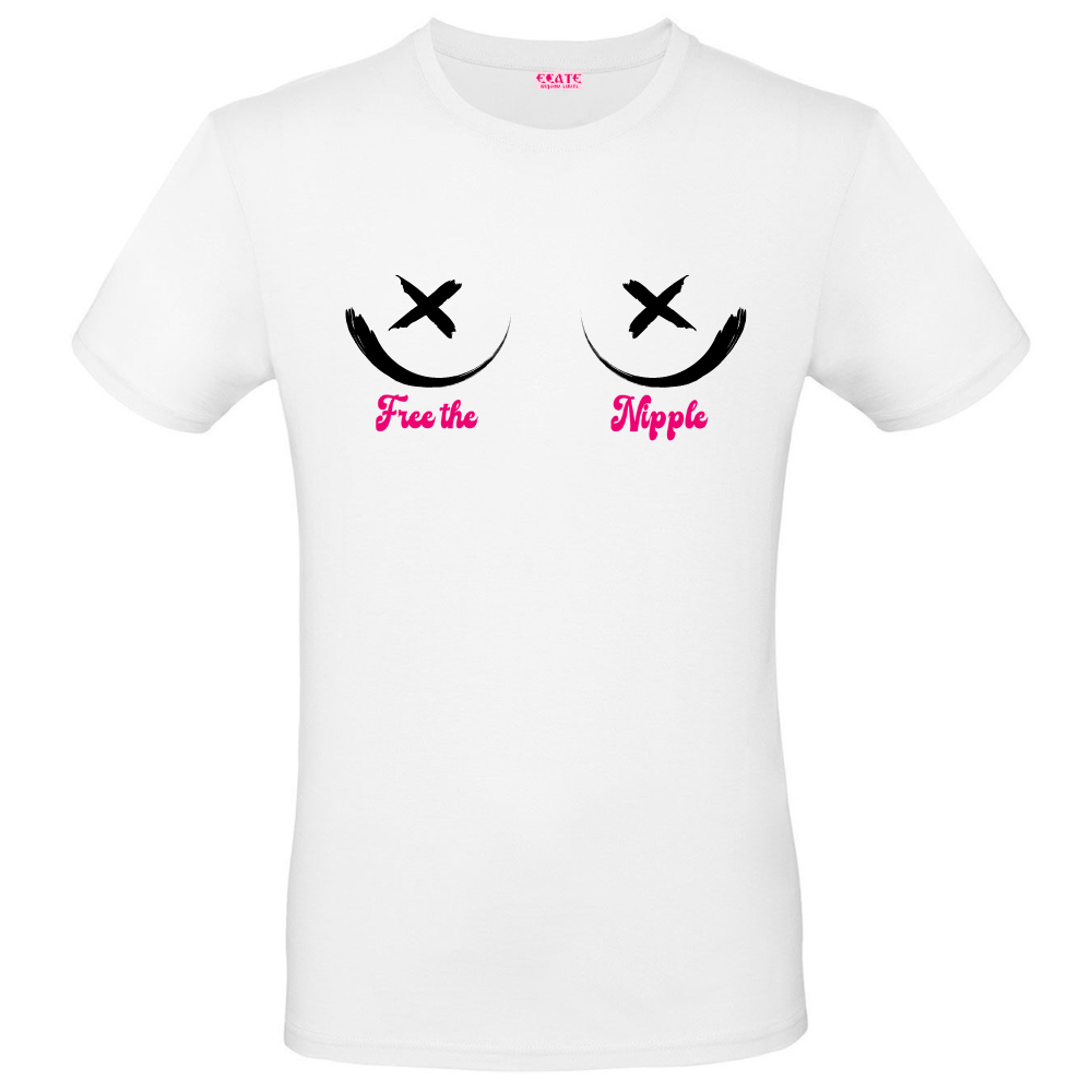 T-Shirt - Ciccio Font - Free the Nipple