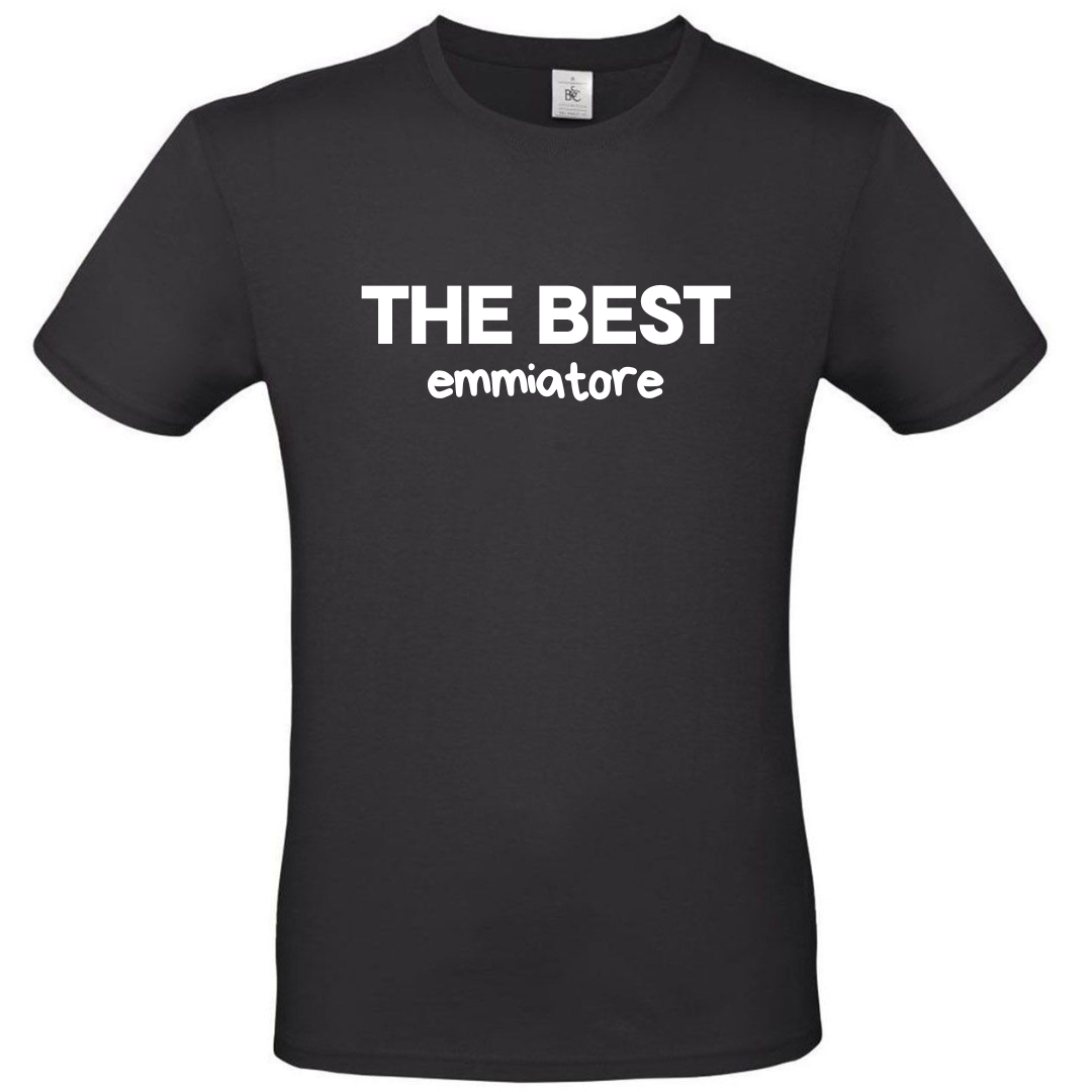 T-Shirt Uomo - THE BEST (emmiatore)