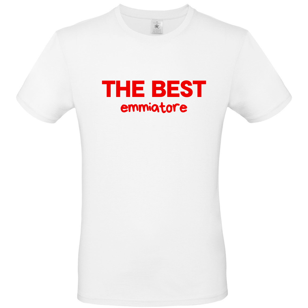 T-Shirt Uomo - THE BEST (emmiatore)