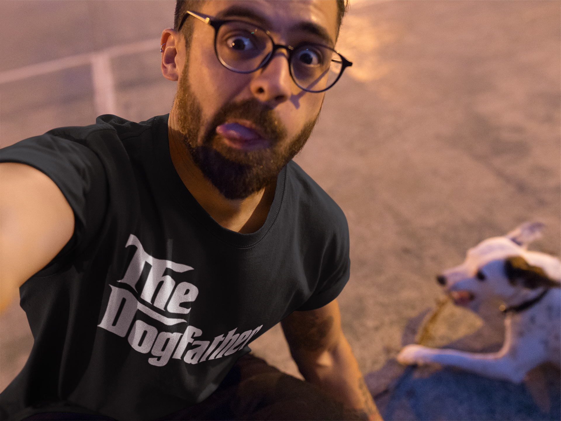 T-Shirt Uomo - The Dogfather