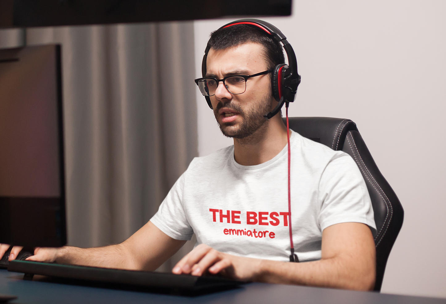 T-Shirt Uomo - THE BEST (emmiatore)
