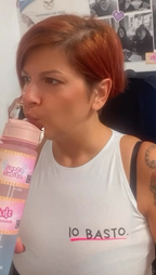 T-Shirt/Canotta - Al posto del <3 - IO BASTO