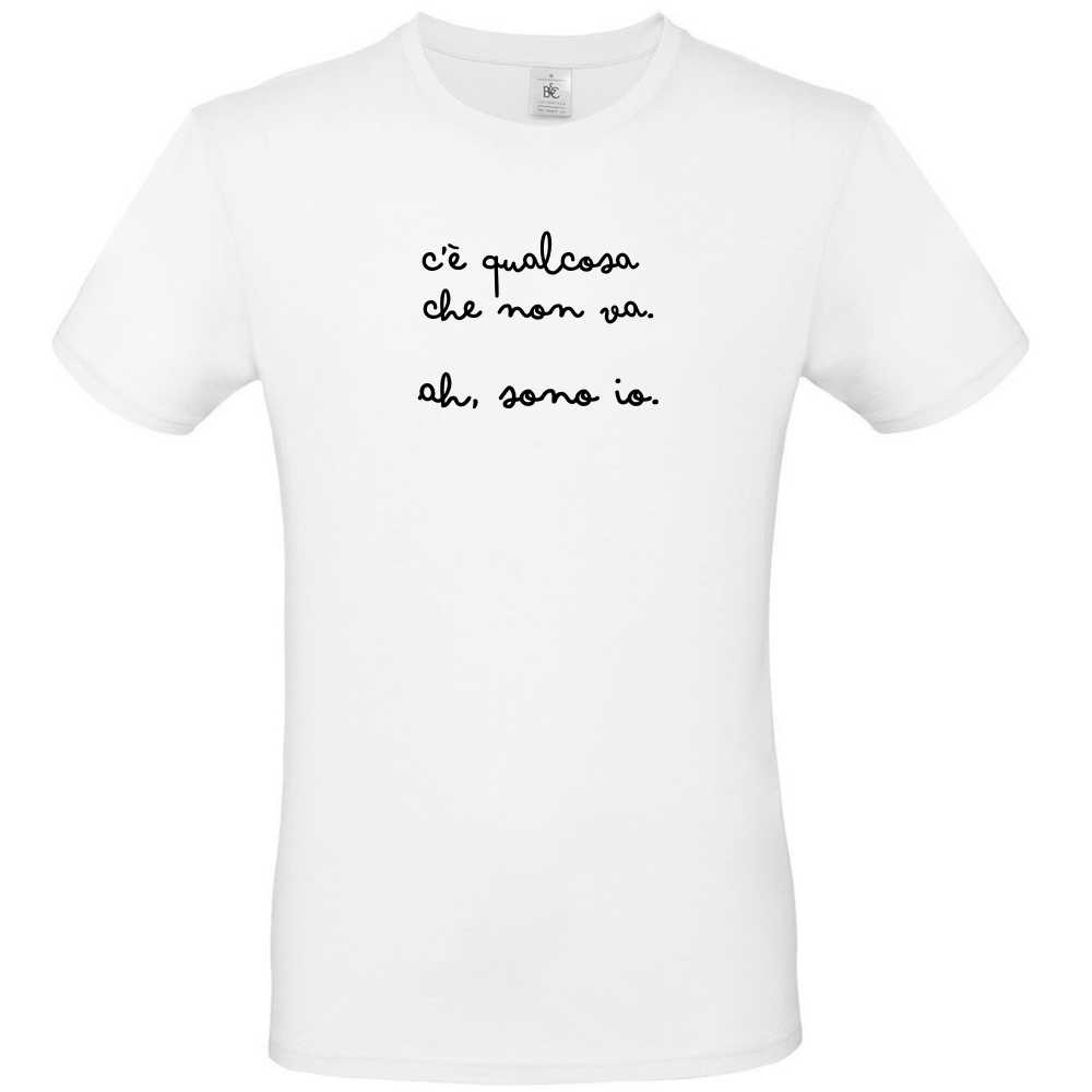 T-Shirt - Al posto del <3 - Qualcosa che non va