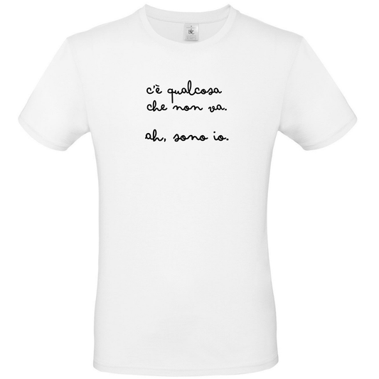 T-Shirt - Al posto del <3 - Qualcosa che non va