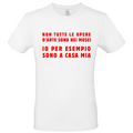 T-Shirt SONO A CASA MIA