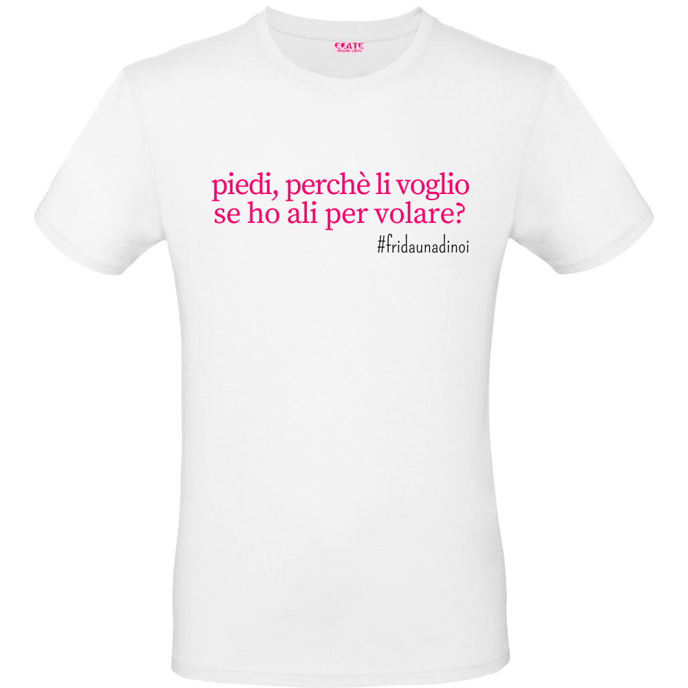 T-Shirt Verba Acida - Frida Una di Noi - Ali per volare