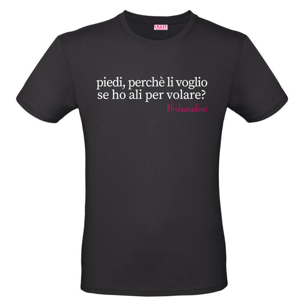 T-Shirt Verba Acida - Frida Una di Noi - Ali per volare