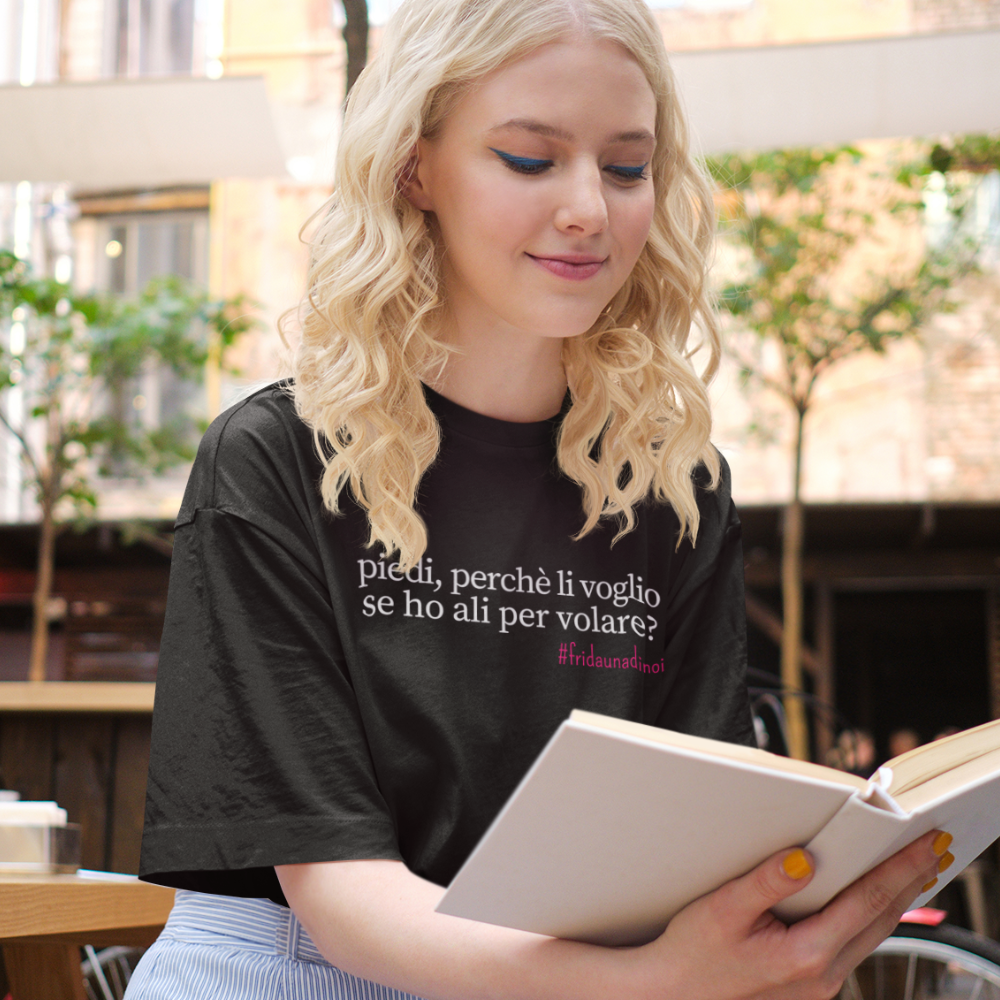 T-Shirt Verba Acida - Frida Una di Noi - Ali per volare