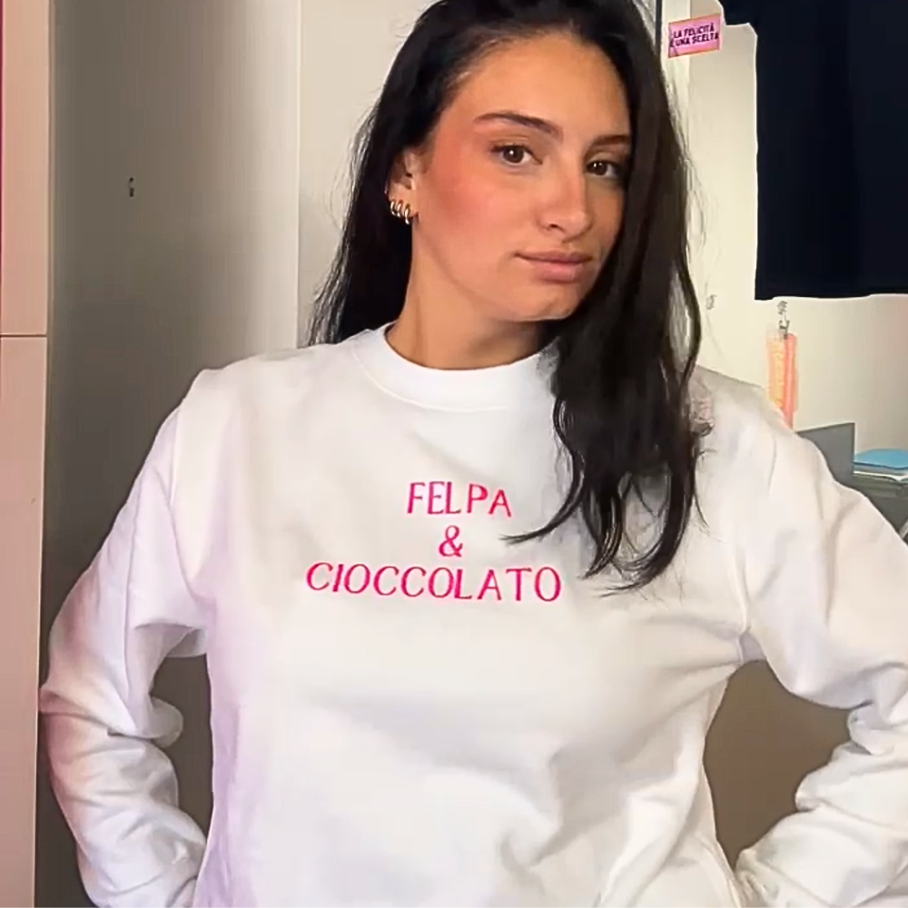 Felpa Girocollo - FELPA & CIOCCOLATO