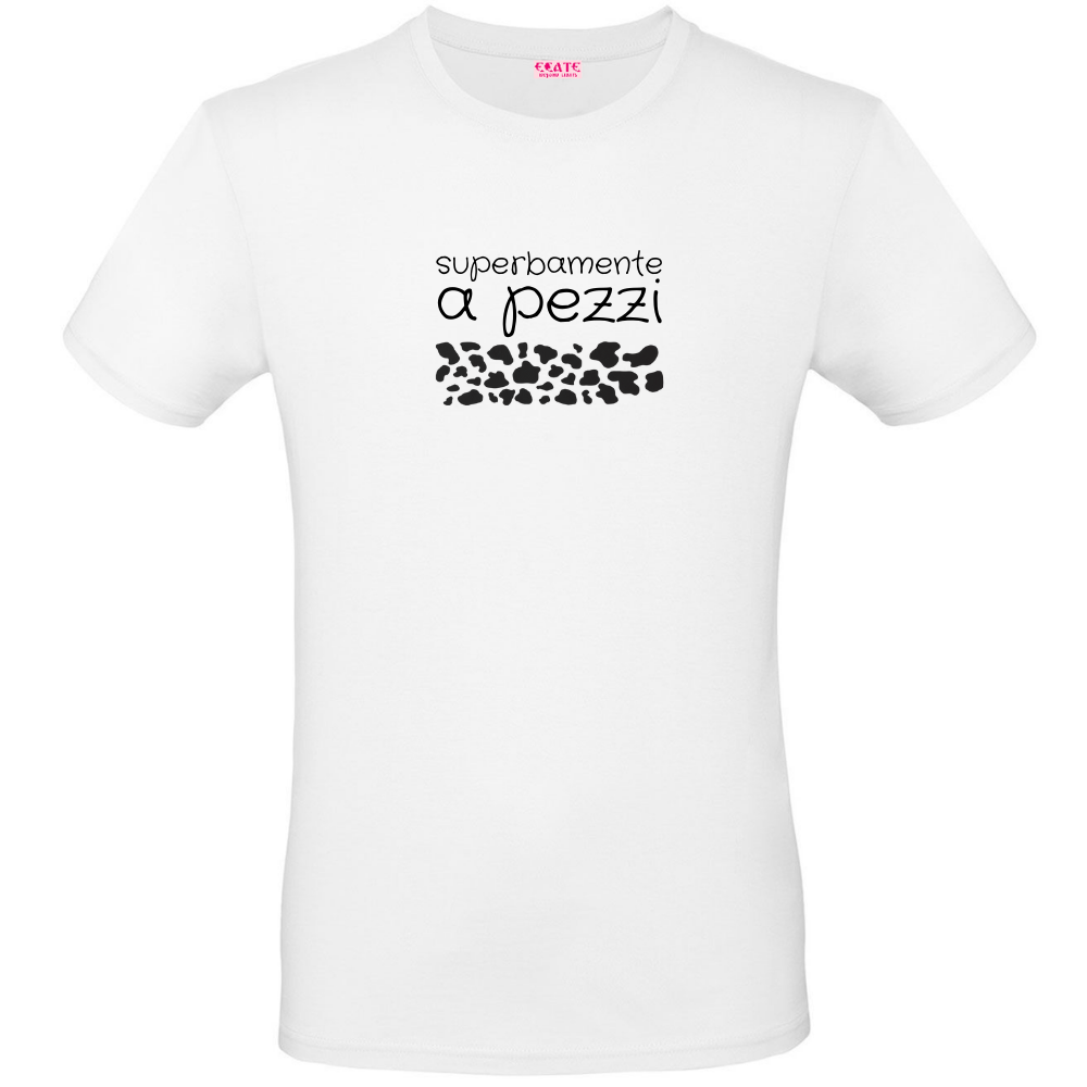 T-Shirt - Al posto del <3 - SUPERBAMENTE A PEZZI