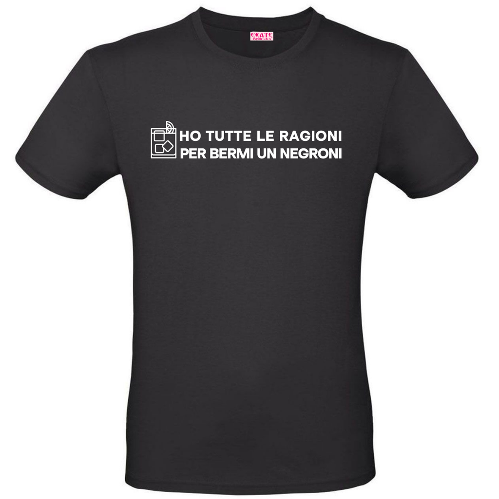 T-Shirt NEGRONI