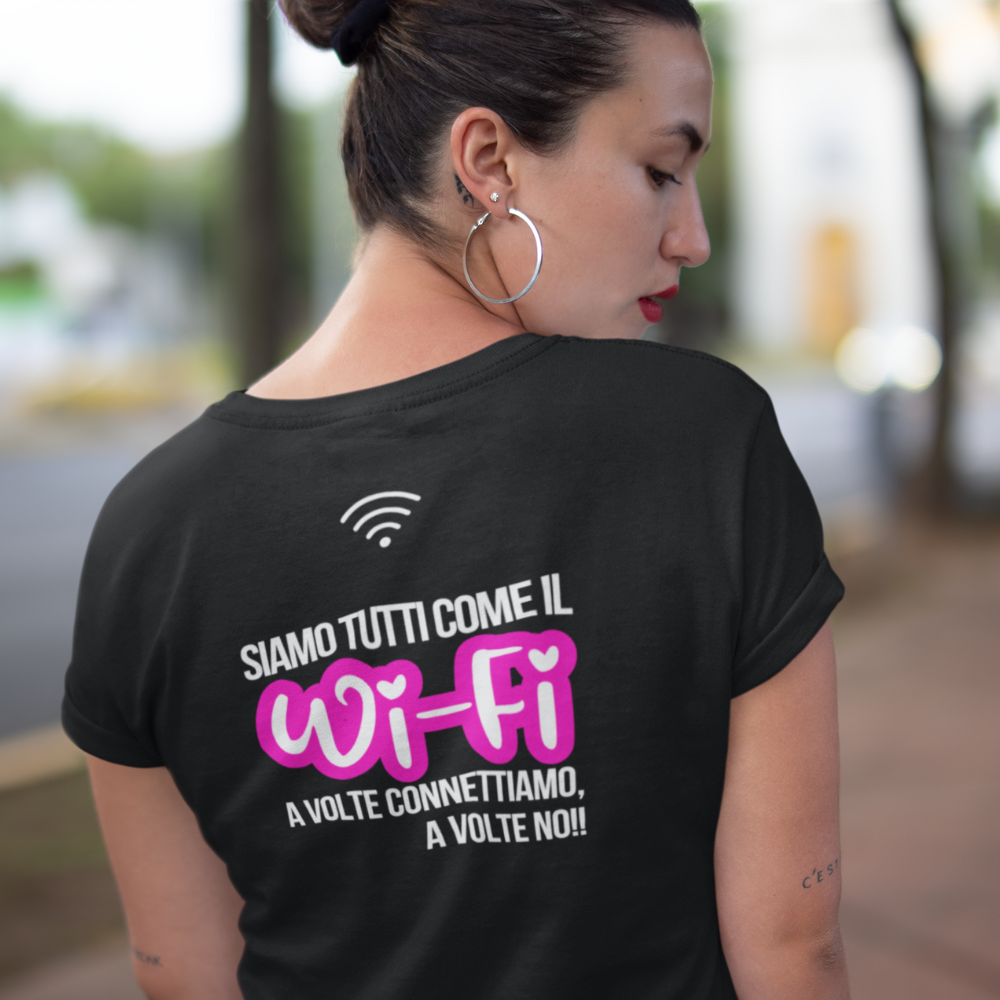 T-Shirt - Scusami le spalle - WI-FI