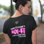 T-Shirt - Scusami le spalle - WI-FI