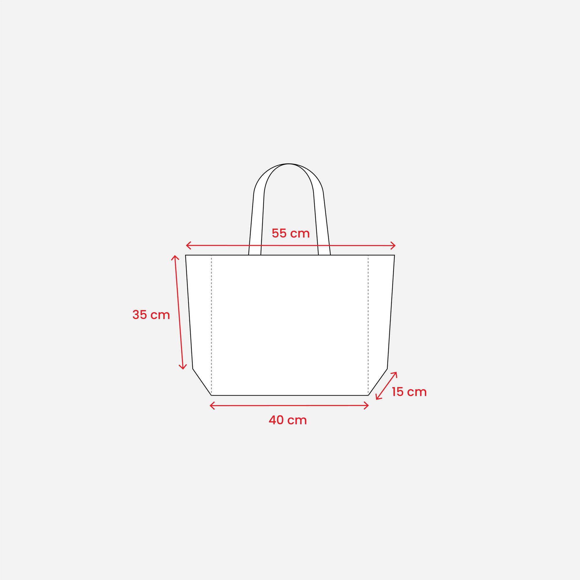 Borsa in Juta - Meno Male che c'è il Mare