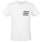 T-Shirt/Canotta - Al posto del <3 - Fame. Sonno. Ansia.