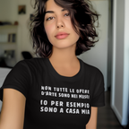 T-Shirt SONO A CASA MIA