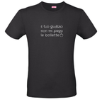 T-Shirt - Al posto del <3 - IL TUO GIUDIZIO NON MI PAGA  LE BOLLETTE