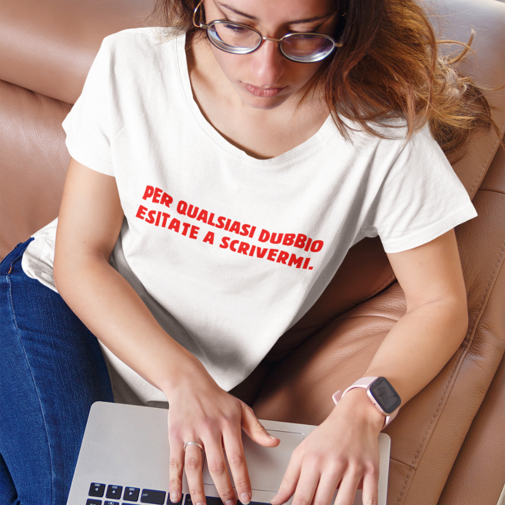 T-Shirt ESITATE A SCRIVERMI