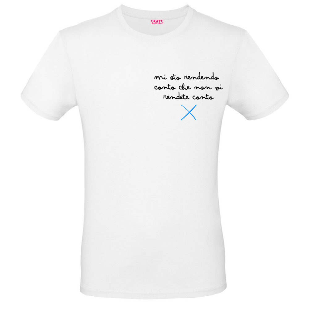 T-Shirt - Al posto del <3 - Non vi rendete conto