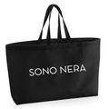Borsa Oversized cotone 56x41cm - SONO NERA
