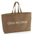 Borsa Oversized cotone 56x41cm - OGGI M*RDA