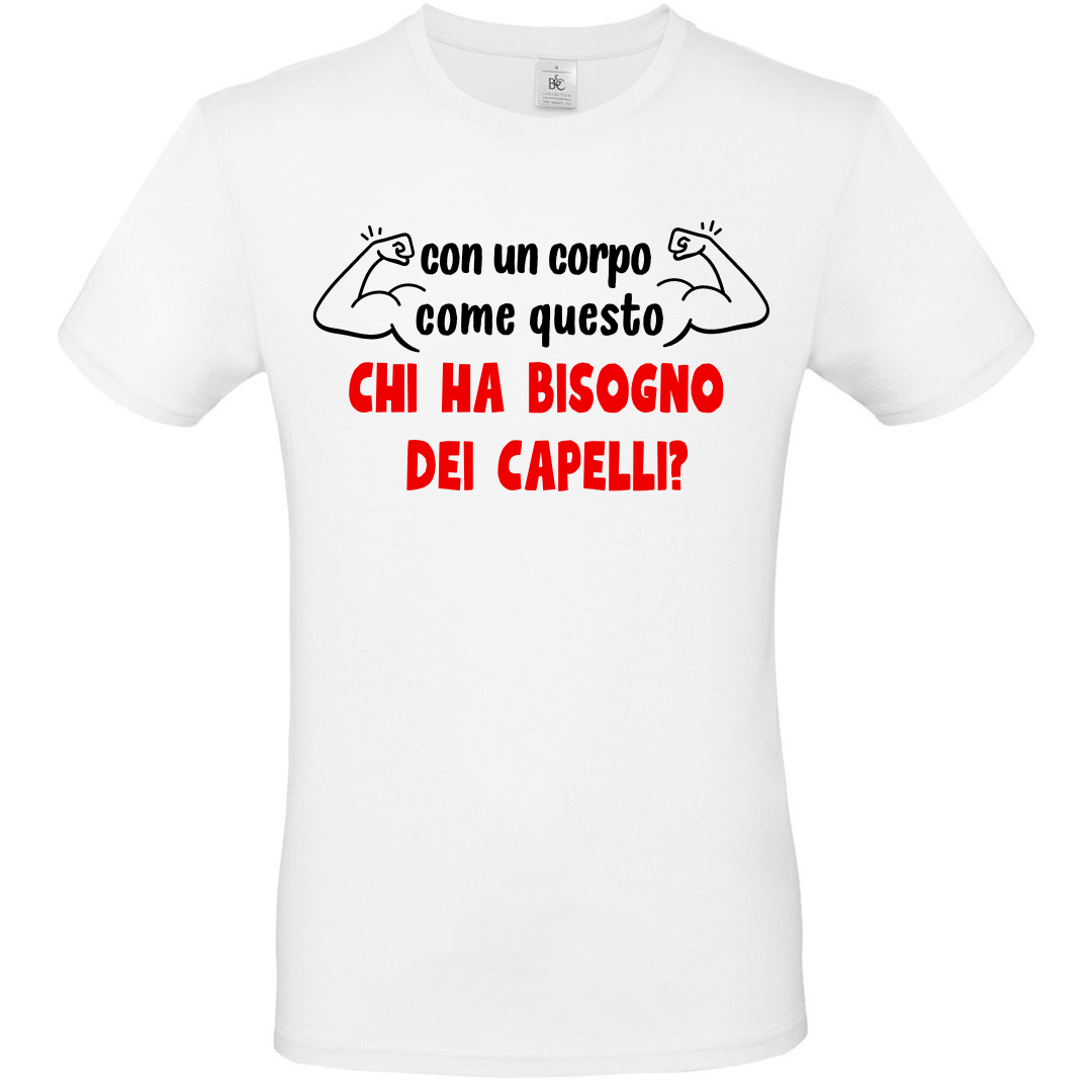 T-Shirt Linea Z CORPO CAPELLI - Zena Padel