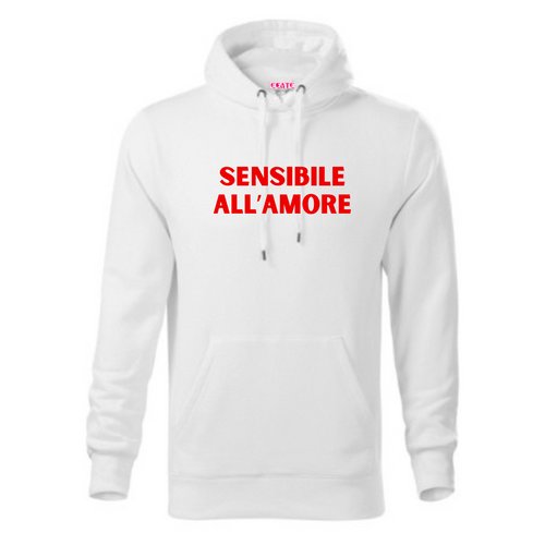 Felpa Sensibile all'Amore