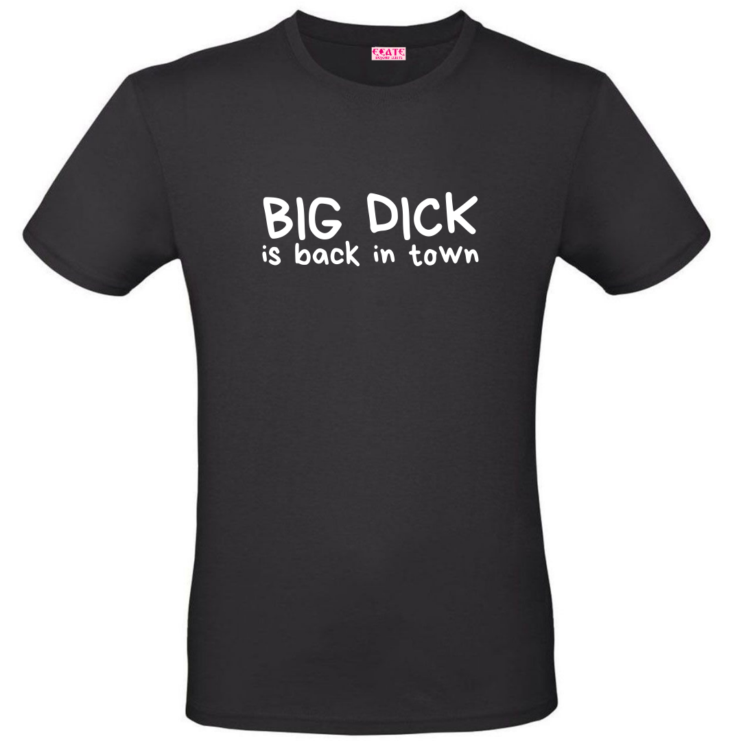 T-Shirt Uomo - BIG D*CK
