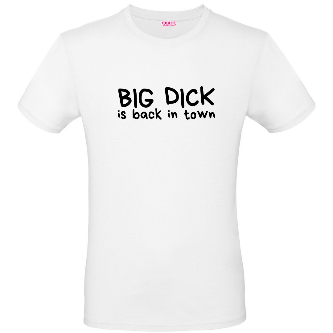 T-Shirt Uomo - BIG D*CK