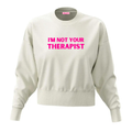 Felpa Crop - NOT YOUR THERAPIST
