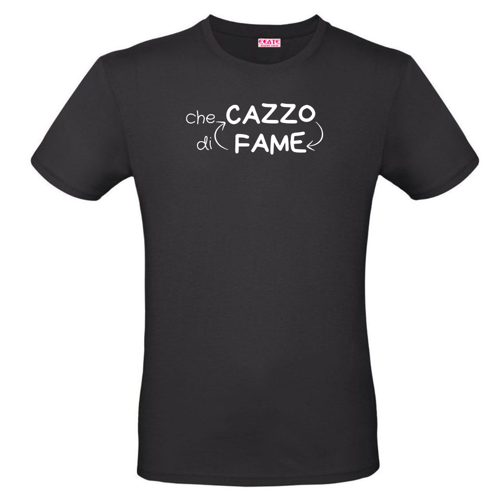 T-Shirt - Al posto del <3 - CHE CA**O DI FAME