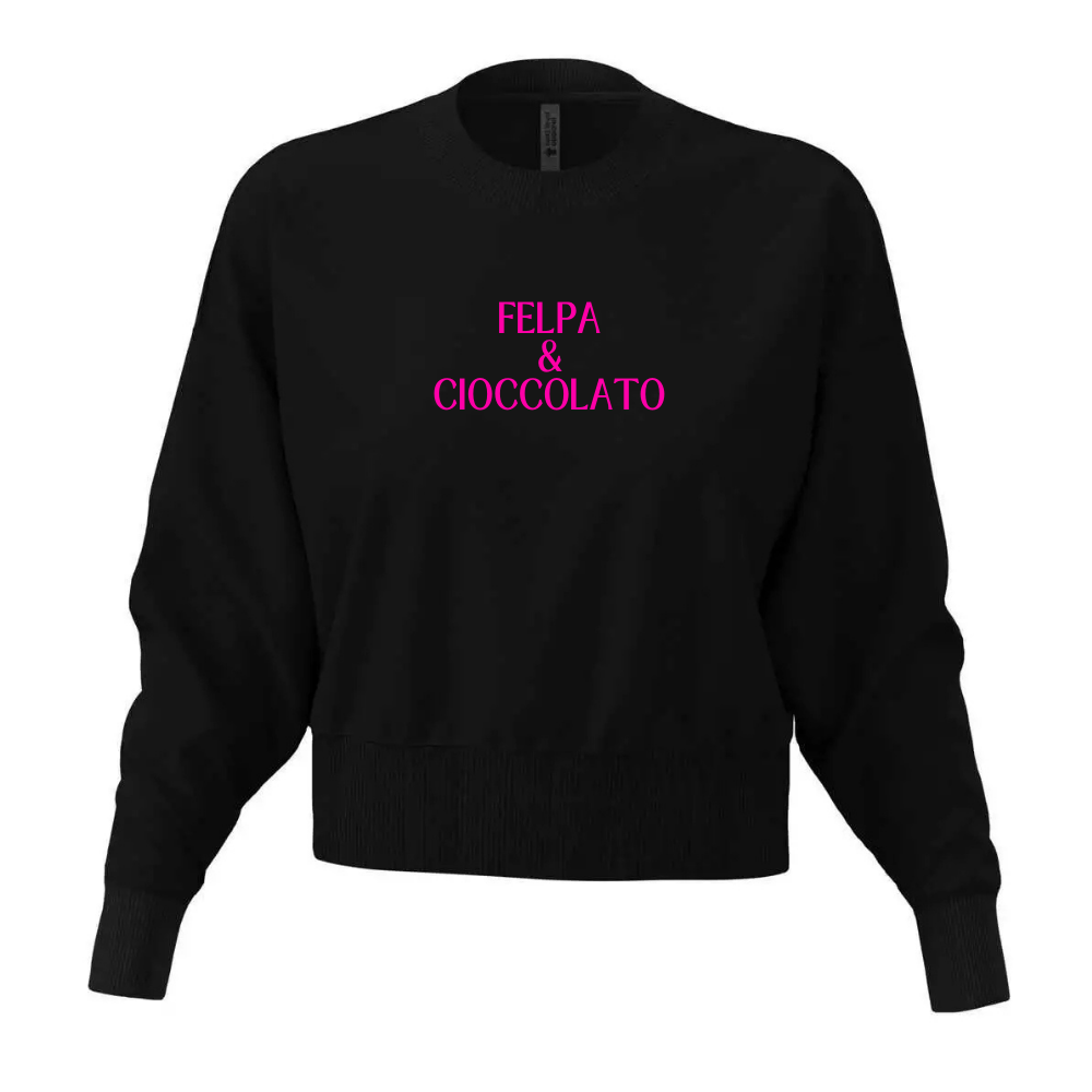 Felpa Crop - FELPA & CIOCCOLATO