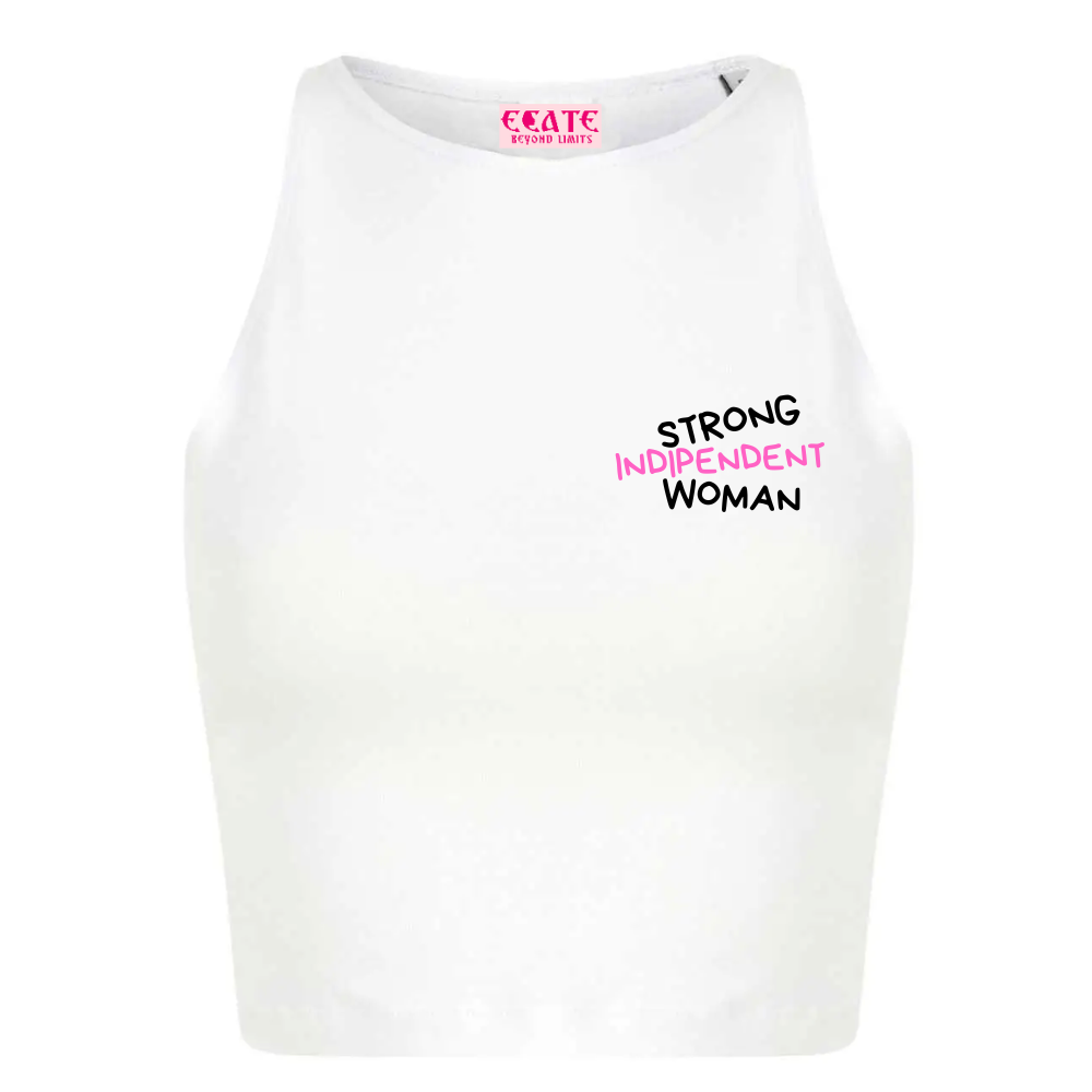 T-Shirt/Canotta - Al posto del <3 - Strong Indipendent Woman