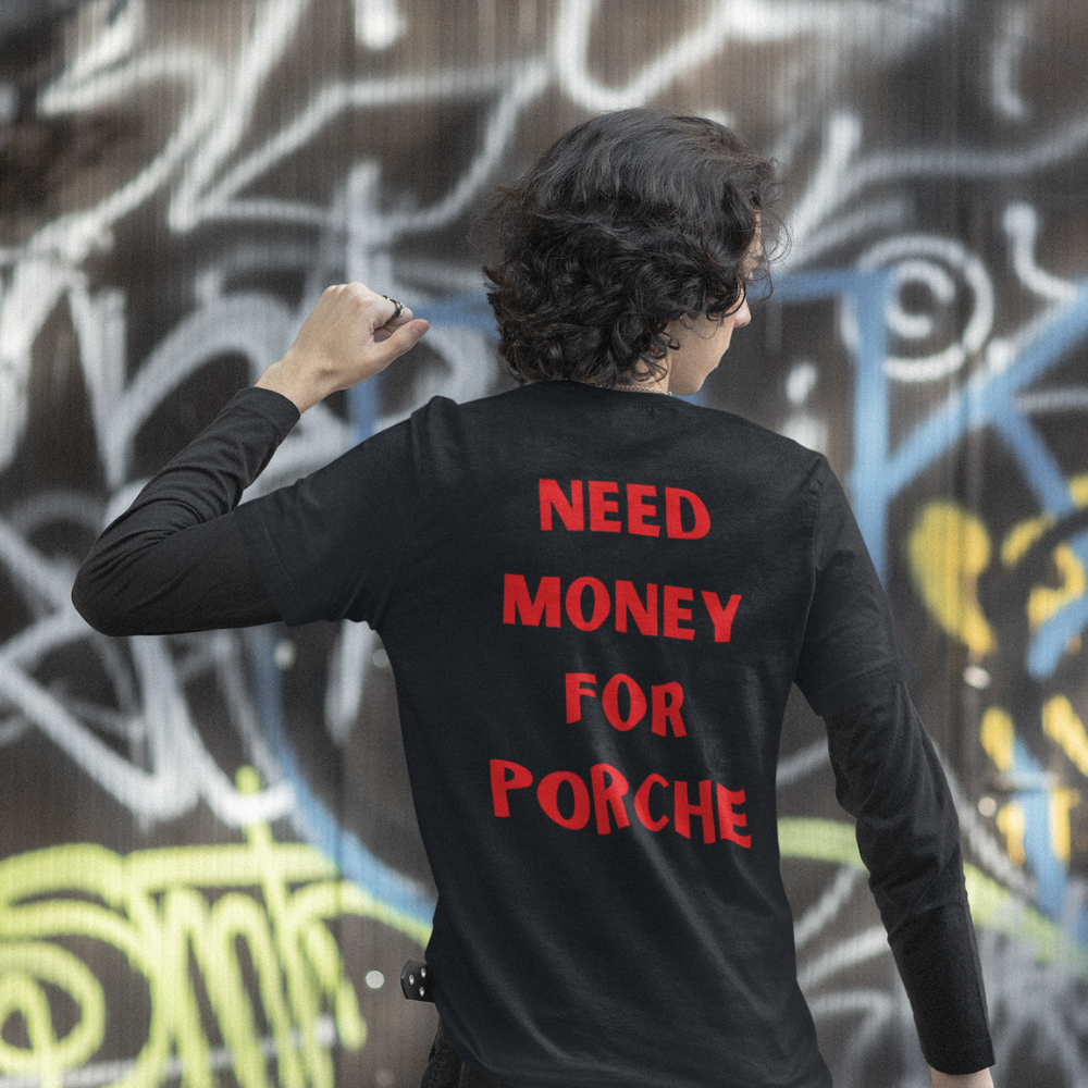 T-Shirt - Bad Boy - NEED MONEY POR PORCHE