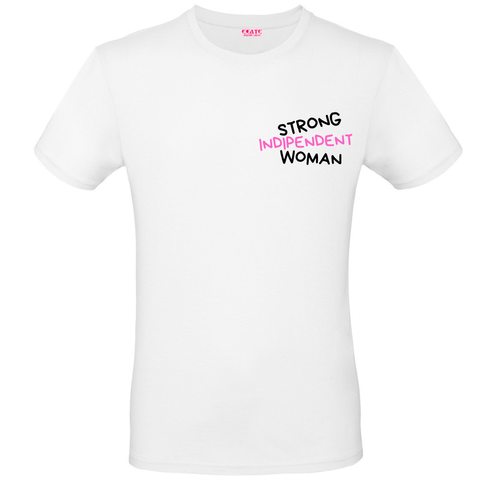 T-Shirt/Canotta - Al posto del <3 - Strong Indipendent Woman