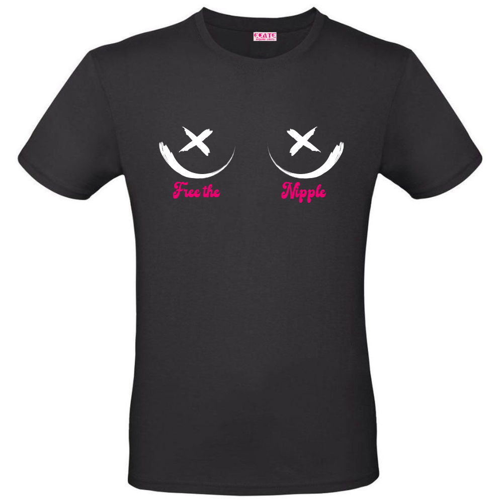 T-Shirt - Ciccio Font - Free the Nipple