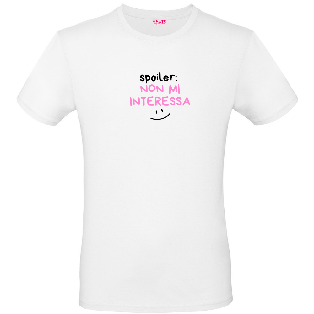 T-Shirt/Canotta - Al posto del <3 - SPOILER: Non mi interessa
