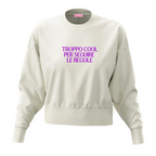 Felpa Crop - Troppo Cool per Seguire le Regole