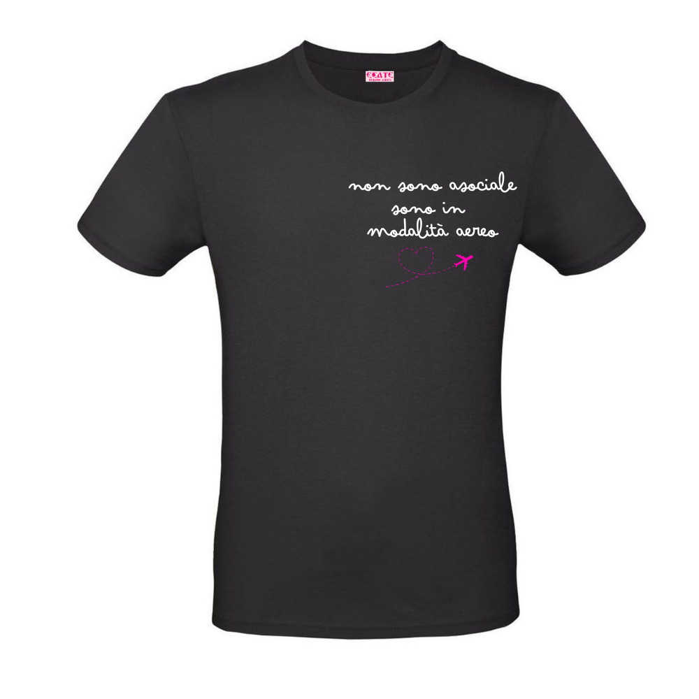 T-Shirt - Al posto del <3 - Modalità Aereo