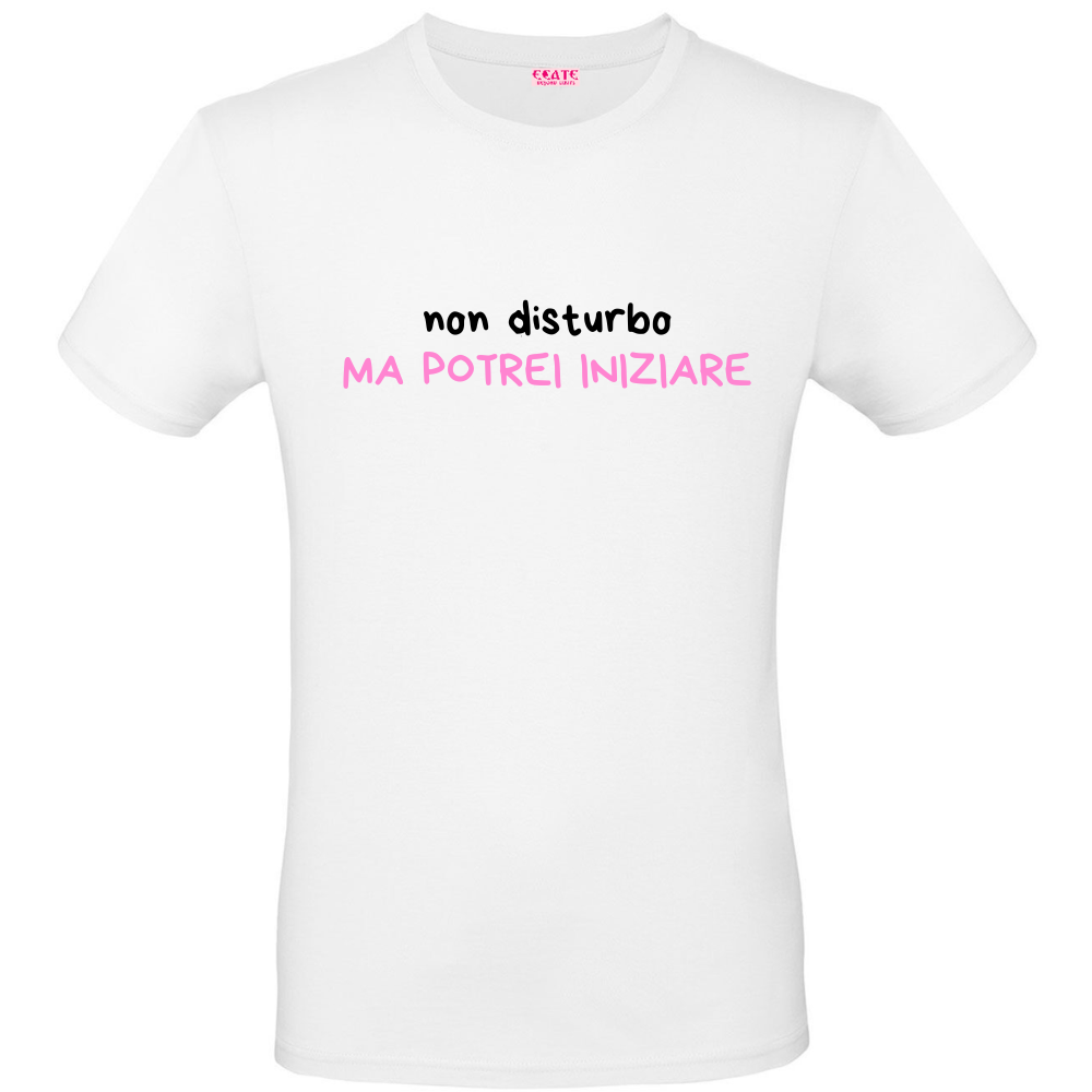 T-Shirt/Canotta - Al posto del <3 -  Non disturbo