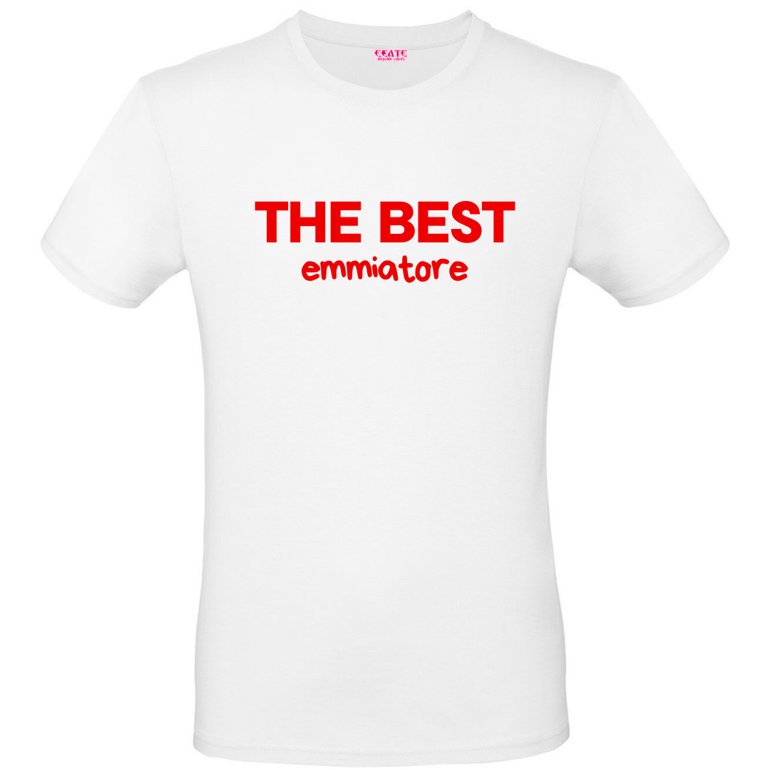 T-Shirt Uomo - THE BEST (emmiatore)