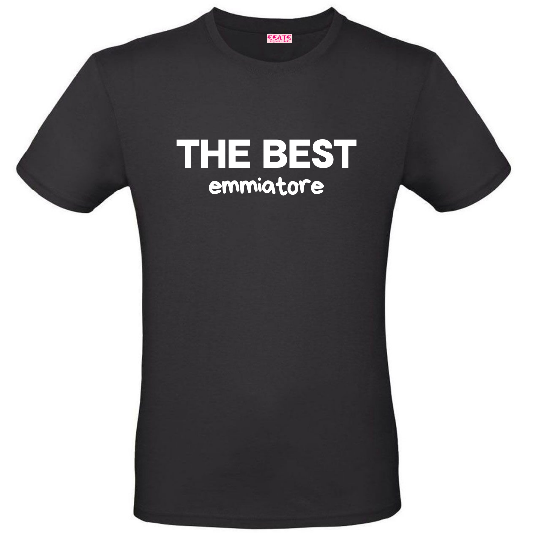 T-Shirt Uomo - THE BEST (emmiatore)