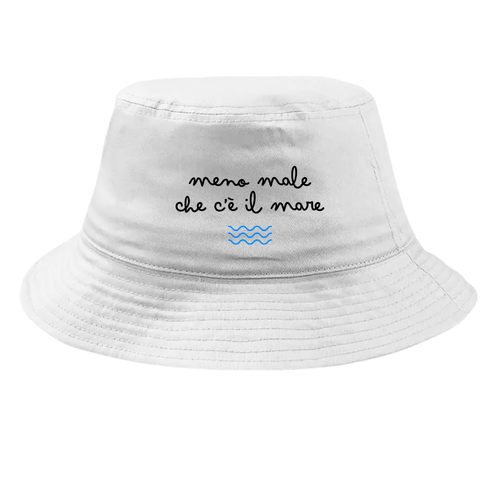 Bucket in cotone - Meno male che c'è il mare