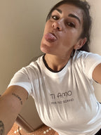 T-Shirt - Al posto del <3 - TI AMO ma ho sonno