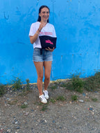 Pochette 100% cotone - ESISTO QUINDI PROCRASTINO