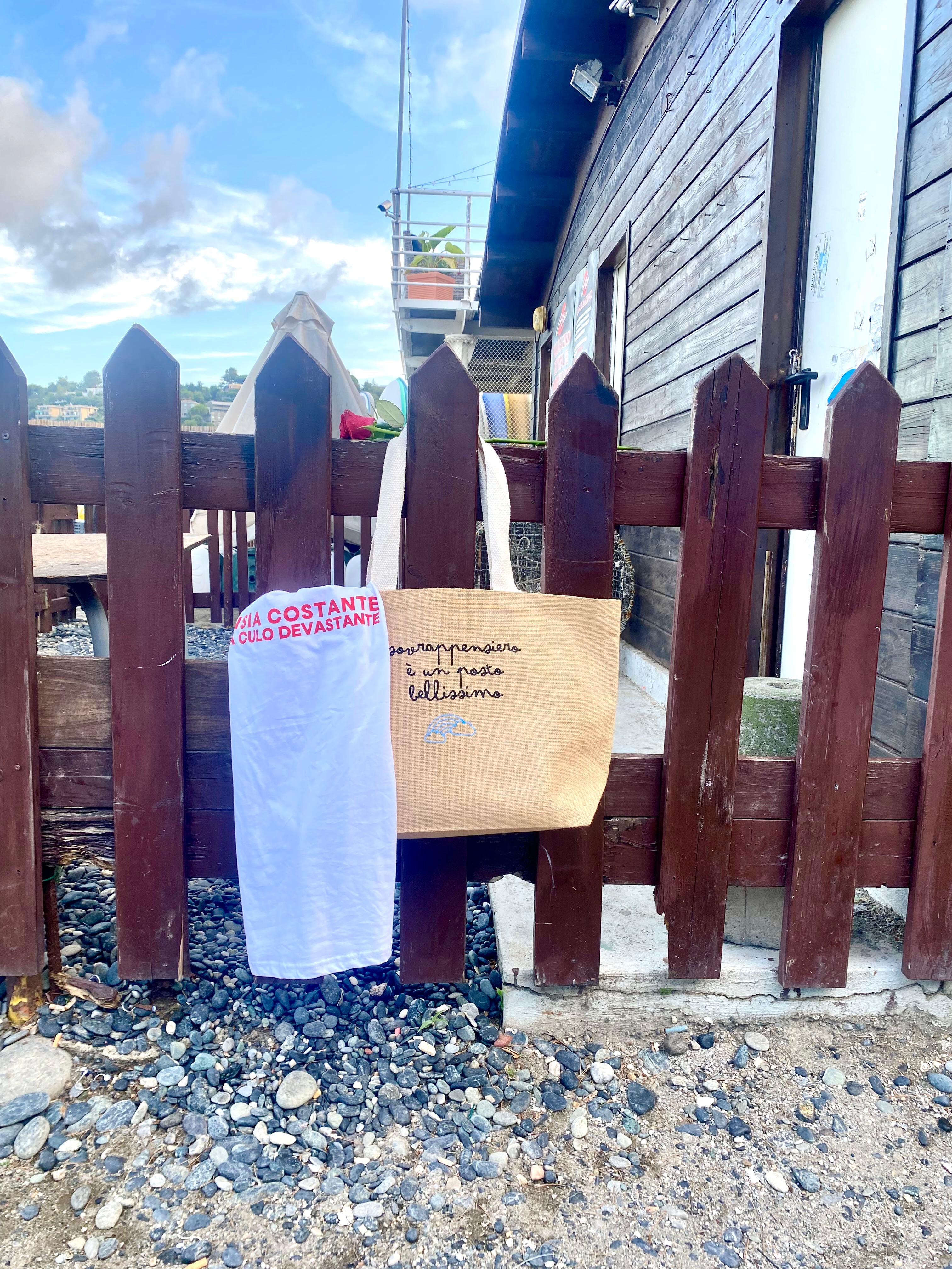 Borsa in Juta - Meno Male che c'è il Mare