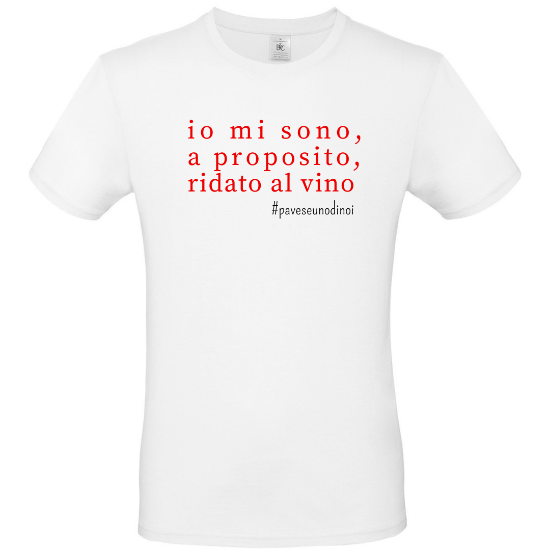 T-Shirt - Pavese Uno di Noi - Ridato al Vino